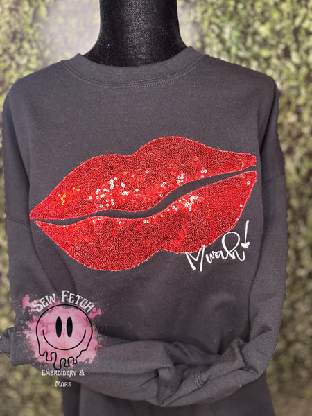 Sequin Lips